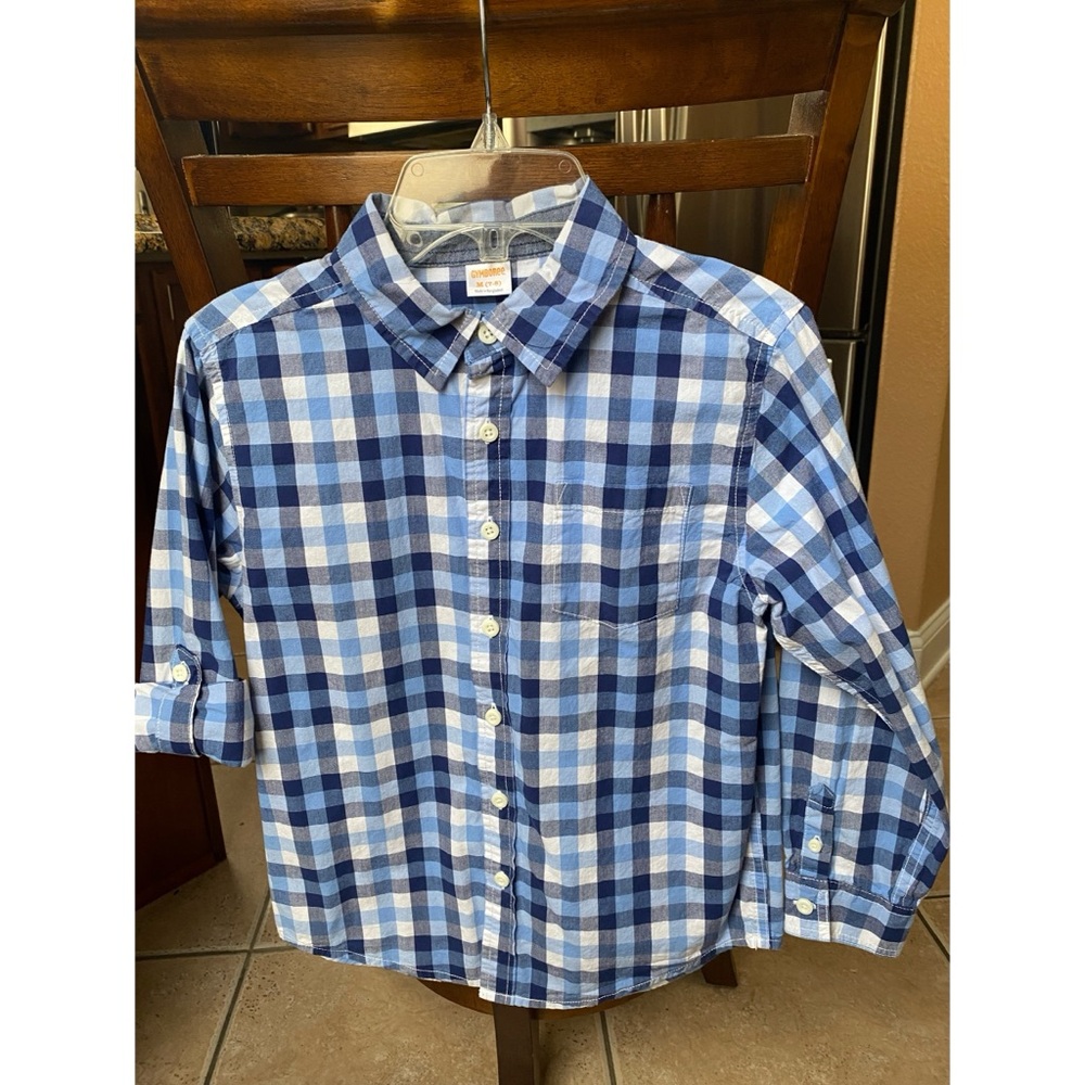 Gymboree boys plaid shirt